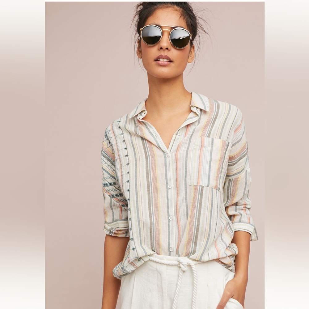 Akemi + Kim Yarn-Dyed Buttondown